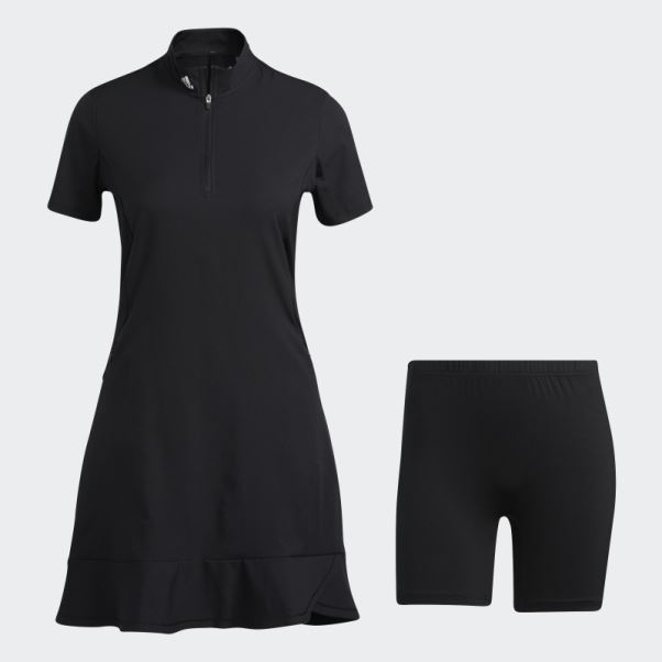 Robe à Volants Adidas Noir