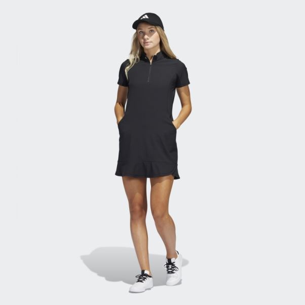 Robe à Volants Adidas Noir