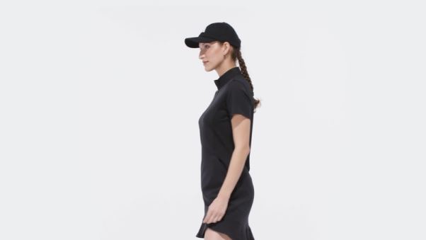 Robe Adidas Noire à Volants