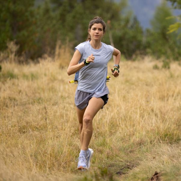 Terrex Agravic Pro Trail Running Top Adidas Bleu Aube