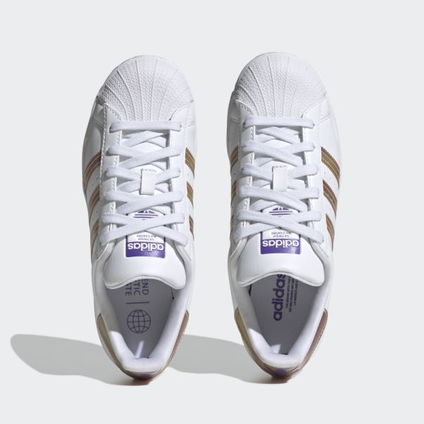 Adidas Superstar Chaussures Violet Rush Mode