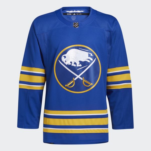 Maillot St Louis Royal Adidas Sabres Domicile Authentique