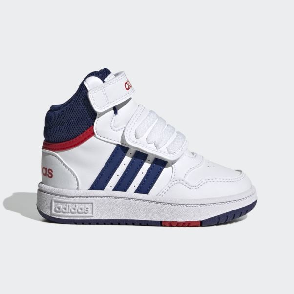 Chaussures Adidas Hoops Mi écarlates
