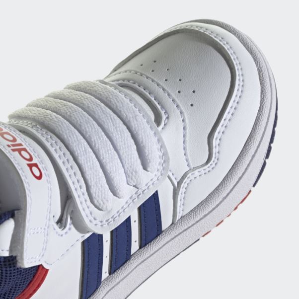Chaussures Adidas Hoops Mi écarlates