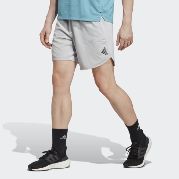 Adidas Conçu Pour Le Short D'entraînement Gris
