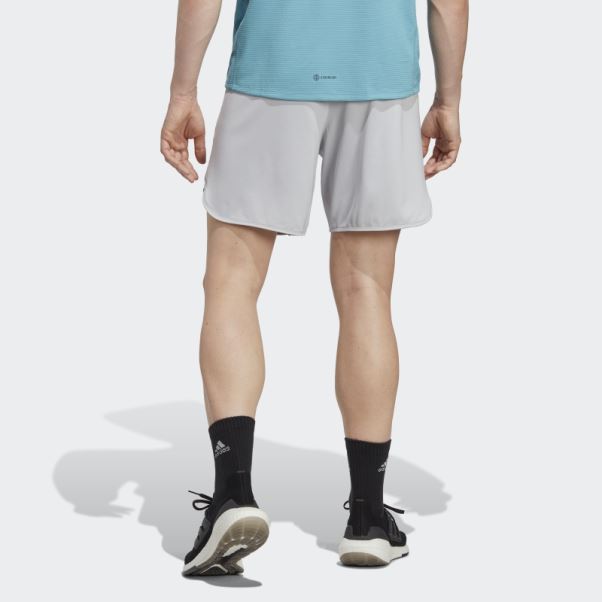 Adidas Conçu Pour Le Short D'entraînement Gris