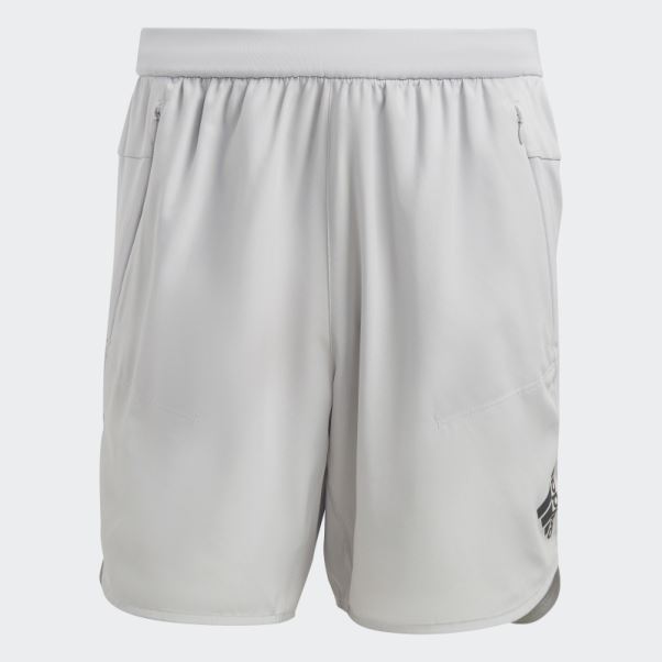 Adidas Conçu Pour Le Short D'entraînement Gris