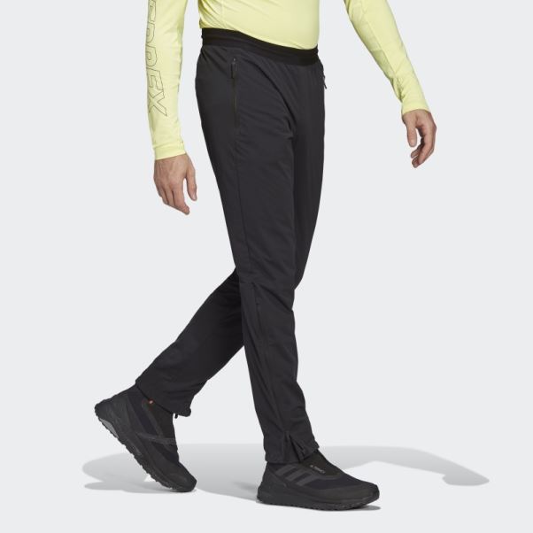 Pantalon De Jogging Softshell Noir Terrex Xperior Ski De Fond Adidas