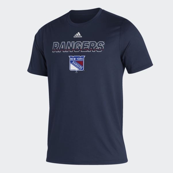 Tee Shirt Rangers Adidas Bleu Marine