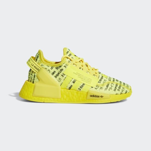 Chaussures Nmd-r1 V2 Jaune Adidas