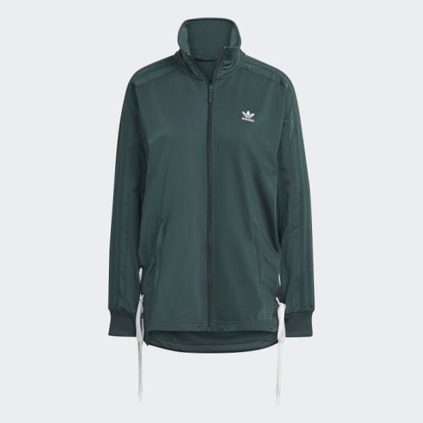 Veste De Survêtement à Lacets Always Original Vert Minéral Adidas
