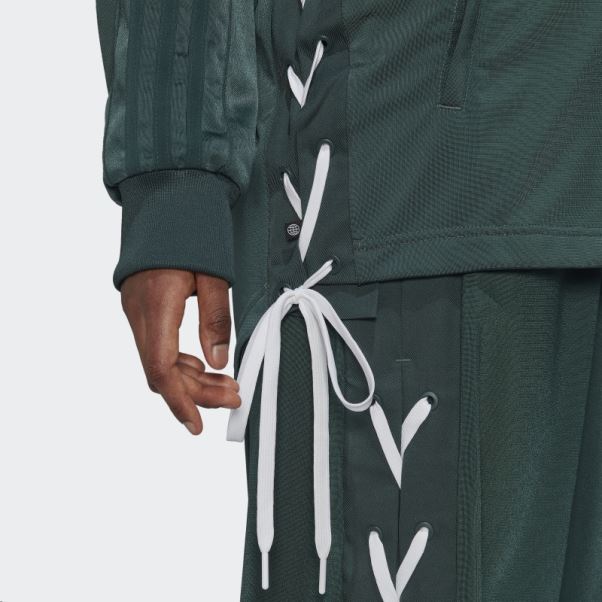 Veste De Survêtement à Lacets Always Original Vert Minéral Adidas
