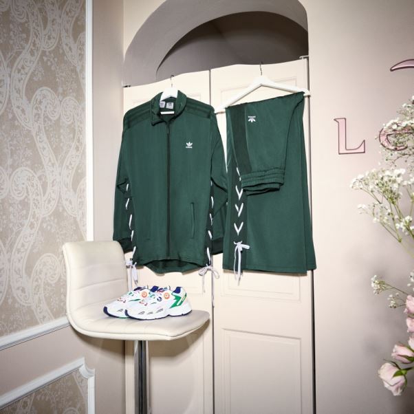 Veste De Survêtement à Lacets Always Original Vert Minéral Adidas