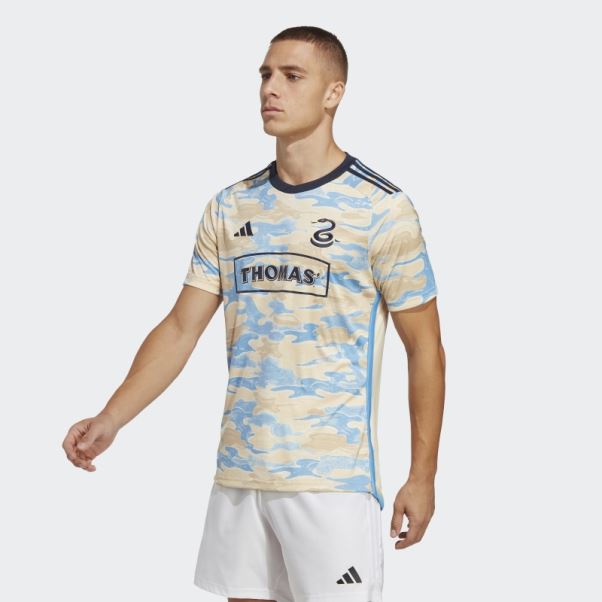 Maillot Adidas Philadelphia Union 23/24 Extérieur Sable