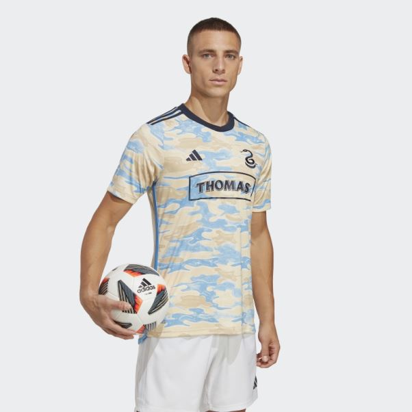Maillot Adidas Philadelphia Union 23/24 Extérieur Sable