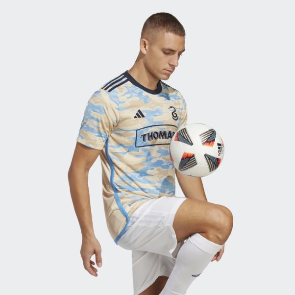 Maillot Adidas Philadelphia Union 23/24 Extérieur Sable