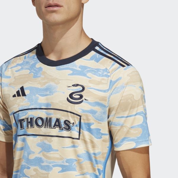 Maillot Adidas Philadelphia Union 23/24 Extérieur Sable