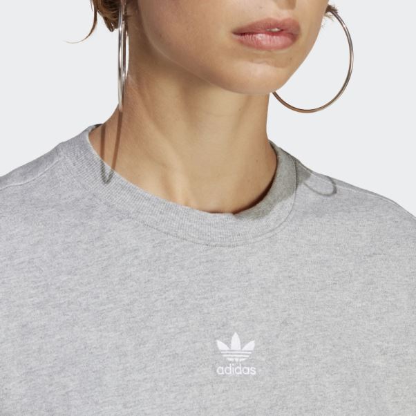 Adicolor Essentials T-shirt Regular Adidas Gris Moyen