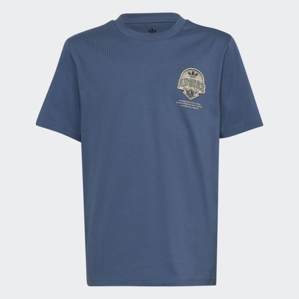 T-shirt Graphique Adidas Acier Chaud