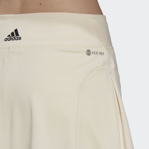 Jupe De Match De Tennis Adidas Teinte écru