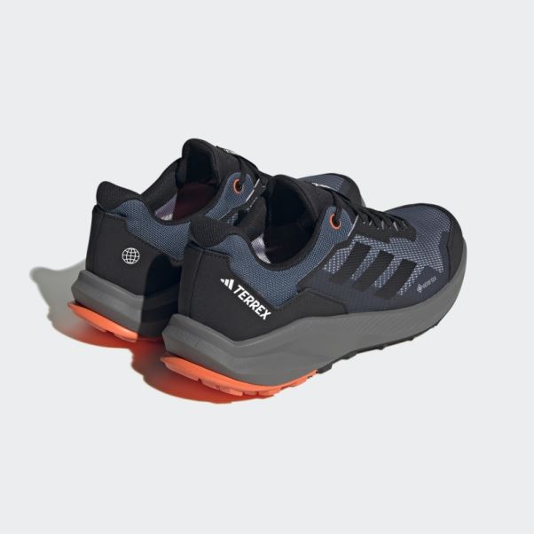 Adidas Acier Terrex Trail Rider Gore-tex Chaussures De Course Sur Sentier