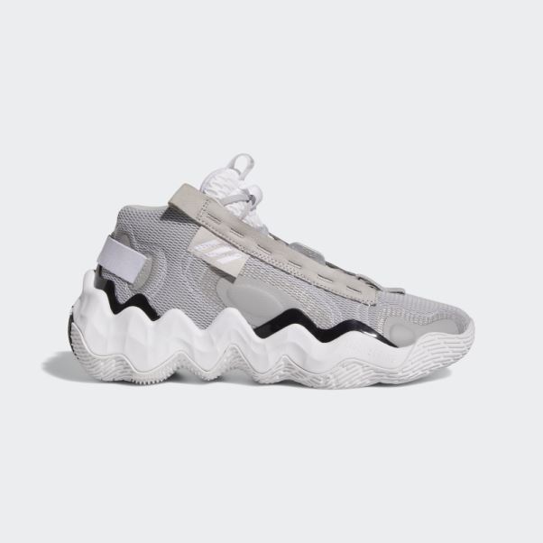 Adidas Exhibition B Mid Chaussures De Basket Gris
