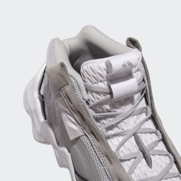 Adidas Exhibition B Mid Chaussures De Basket Gris