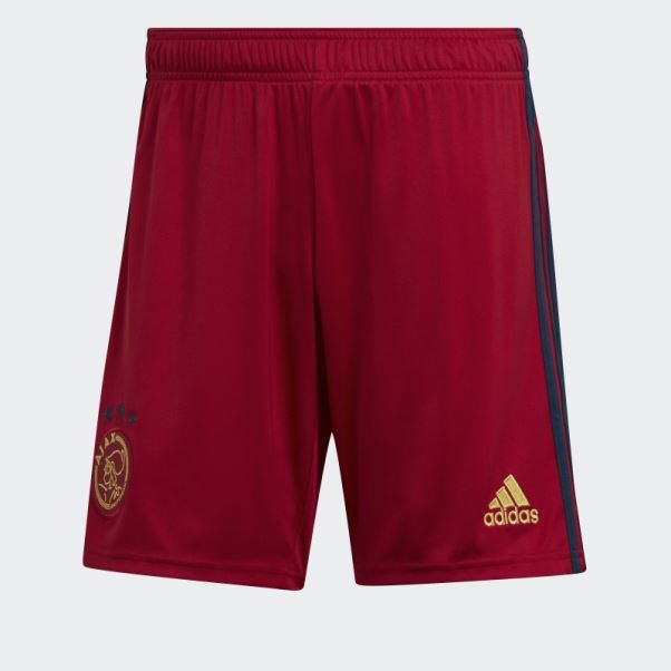 Victoire Rouge Short Ajax Amsterdam 22/23 Extérieur Adidas