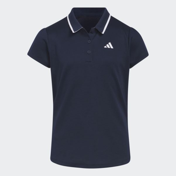 Adidas Polo Texturé Bleu Marine