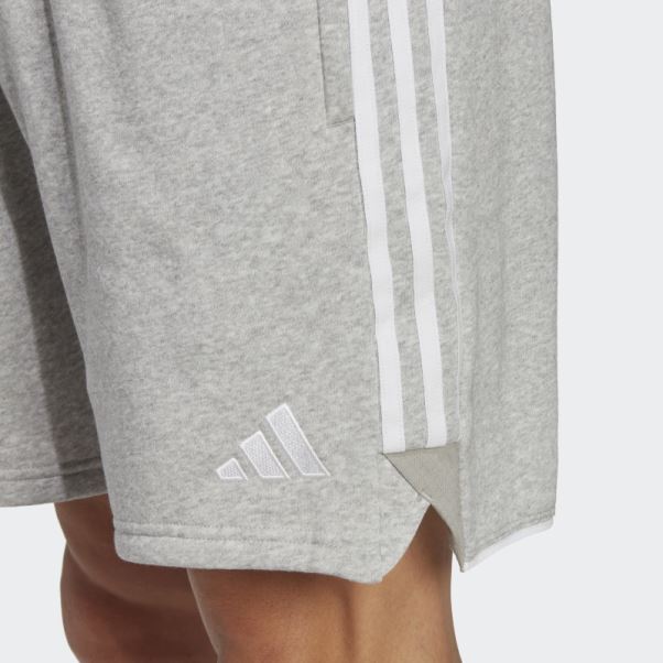 Adidas Tiro 23 League Sweat Short Gris Moyen