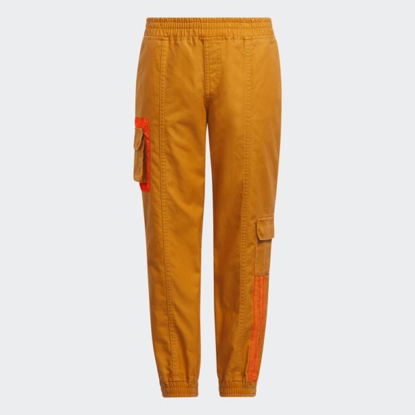 Focus Orange Pantalon De Jogging En Toile Adidas