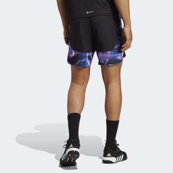 Short D'entraînement Adidas Conçu Pour Le Mouvement Hiit Noir