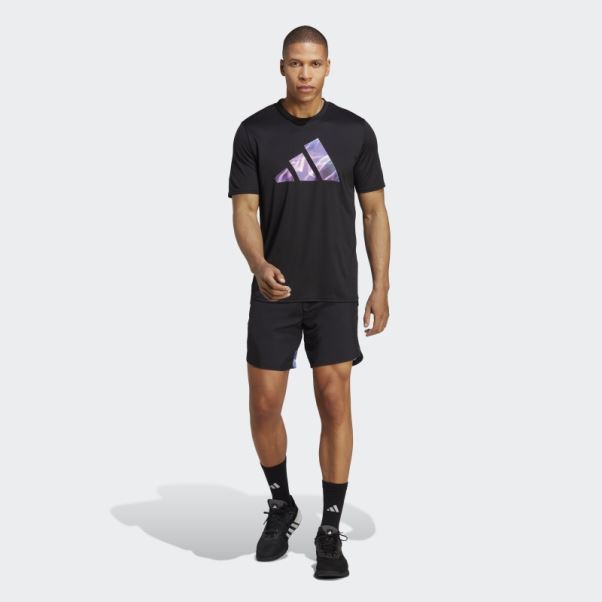 Short D'entraînement Adidas Conçu Pour Le Mouvement Hiit Noir