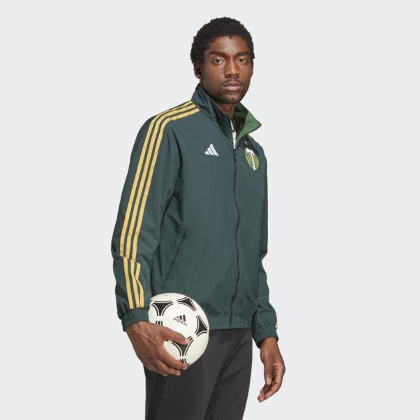 Veste Adidas Portland Timbers Anthem Verte