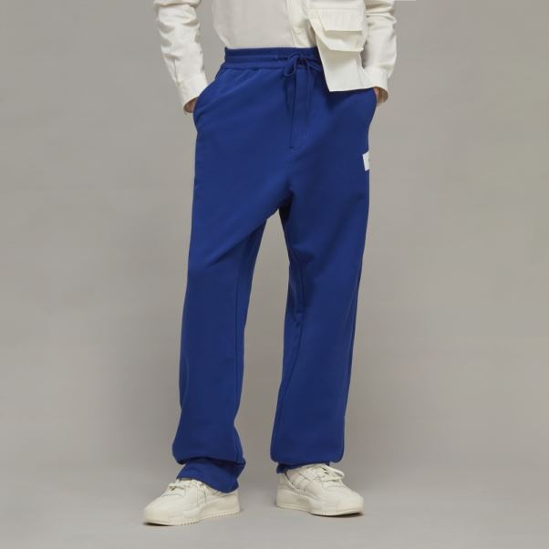 Y-3 Pantalon De Jogging Droit En éponge De Coton Bio Adidas