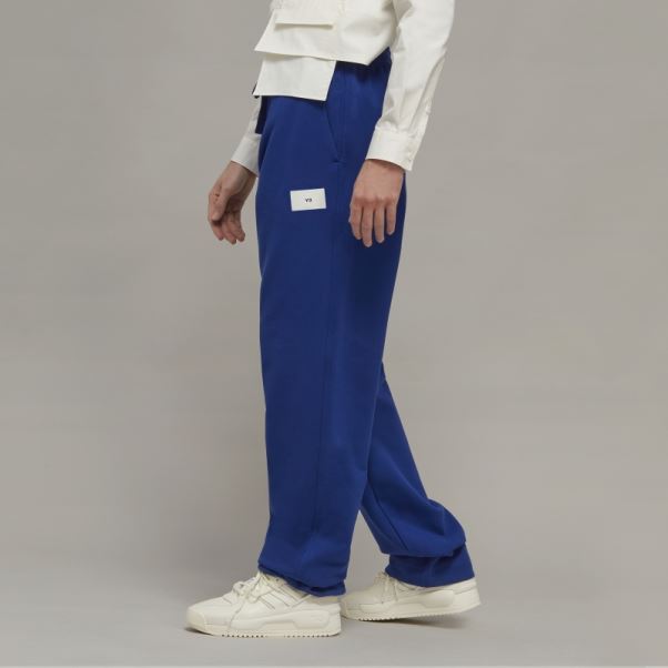 Y-3 Pantalon De Jogging Droit En éponge De Coton Bio Adidas