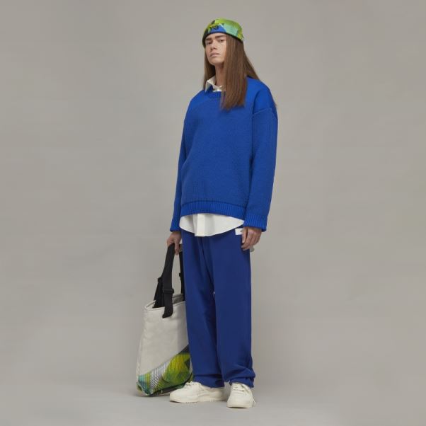 Y-3 Pantalon De Jogging Droit En éponge De Coton Bio Adidas