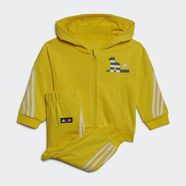 Ensemble Veste Et Pantalon Adidas X Classic Lego Fashion Jaune