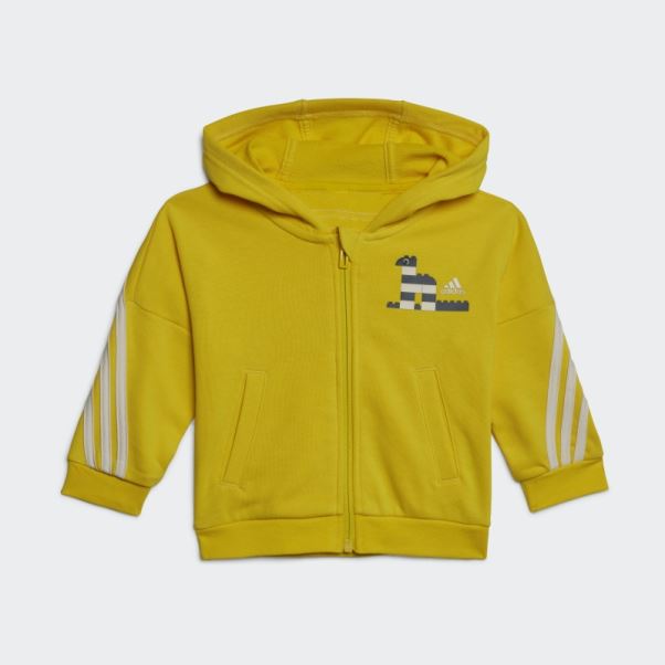Ensemble Veste Et Pantalon Adidas X Classic Lego Fashion Jaune