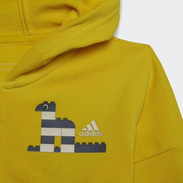 Ensemble Veste Et Pantalon Adidas X Classic Lego Jaune
