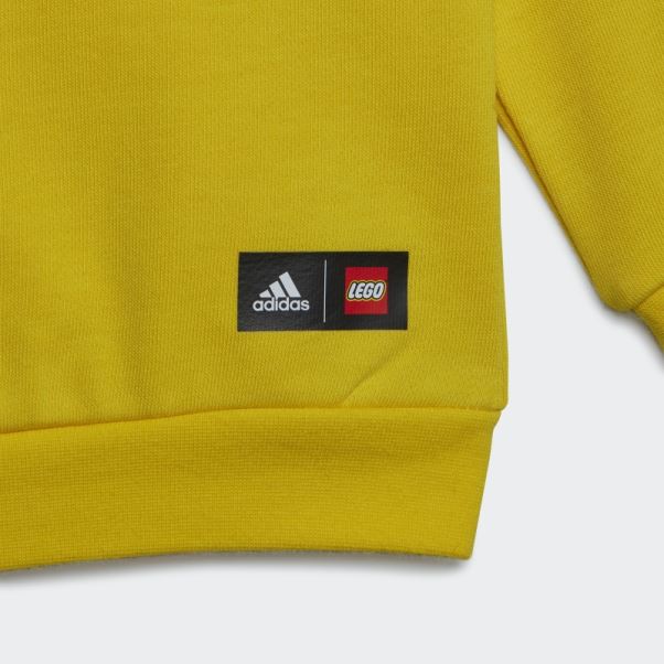 Ensemble Veste Et Pantalon Adidas X Classic Lego Jaune