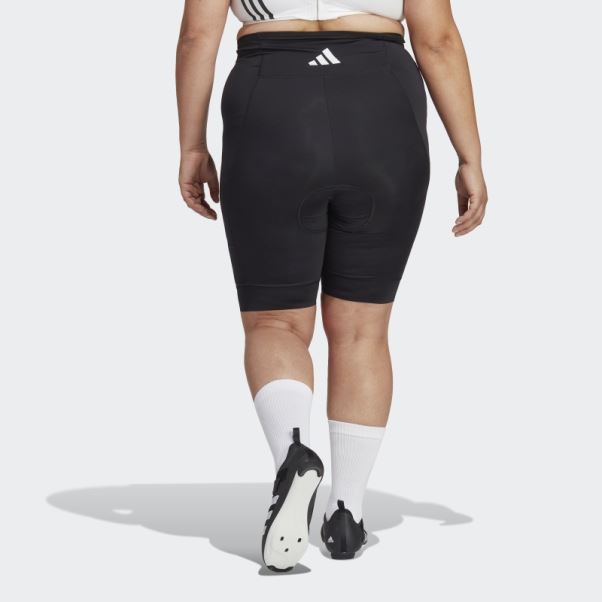 Noir Le Short De Cyclisme Rembourré (taille Plus) Adidas