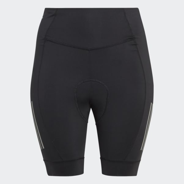 Noir Le Short De Cyclisme Rembourré (taille Plus) Adidas