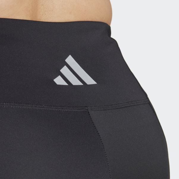 Noir Le Short De Cyclisme Rembourré (taille Plus) Adidas