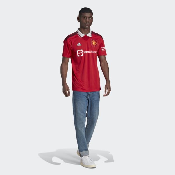 Maillot Domicile Manchester United 22/23 Real Rouge Adidas