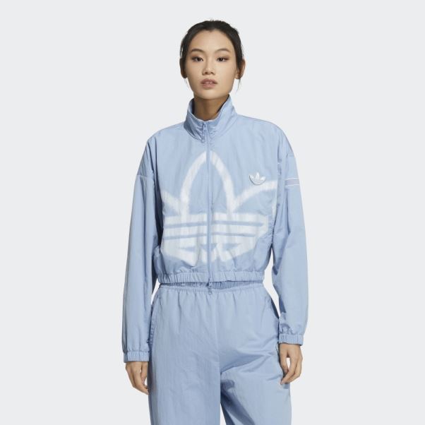 Veste De Survêtement Adidas Adicolor Ciel Ambiant