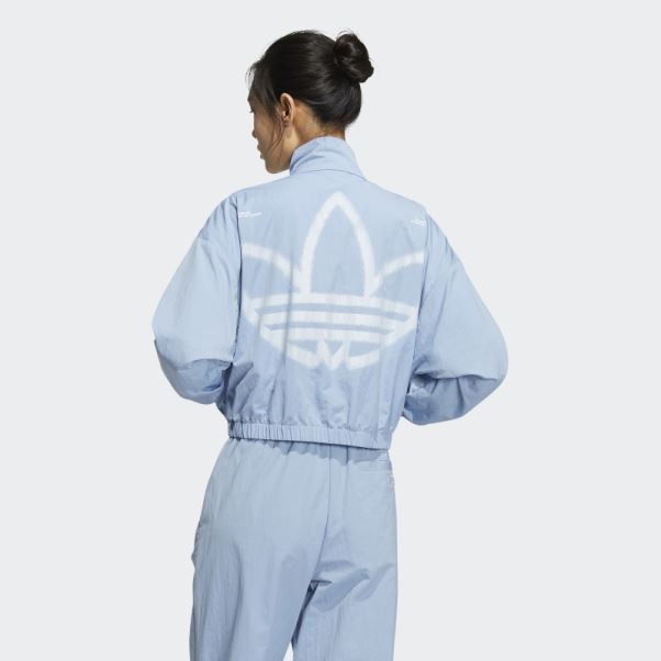 Veste De Survêtement Adidas Adicolor Ciel Ambiant