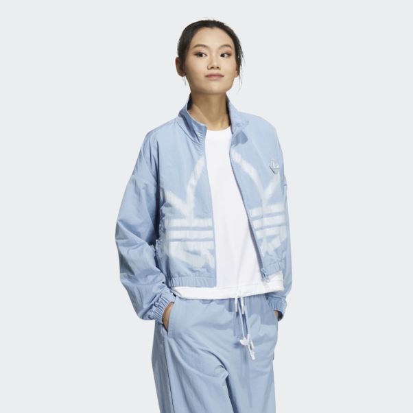 Veste De Survêtement Adidas Adicolor Ciel Ambiant