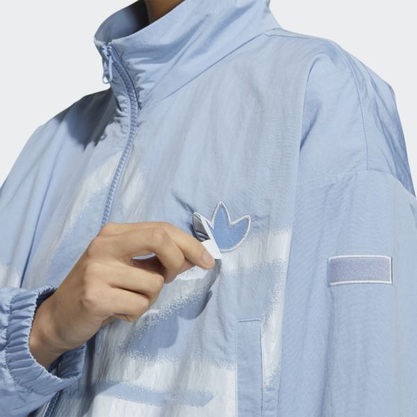 Veste De Survêtement Adidas Adicolor Ciel Ambiant