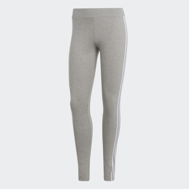 Legging Adicolor Classics 3 Bandes Gris Moyen Adidas
